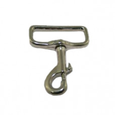 Snaphook 50mm X 80mm Square Eye Nickel